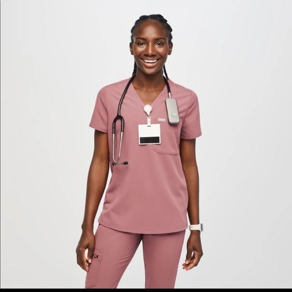 Figs Tops - NWT Figs Catarina top in Mauve size XS